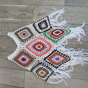 Shein crochet tank top